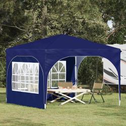 Tente de f&ecirc;te pop-up 290 x 290 x 245 cm Bleu
