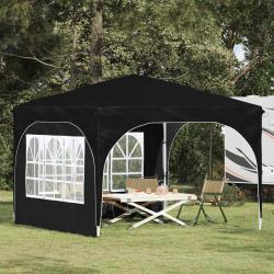 Tente de f&ecirc;te pop-up 290 x 290 x 245 cm Noir