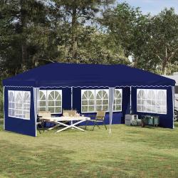 Tente de f&ecirc;te pop-up 575 x 289 x 245 cm Bleu