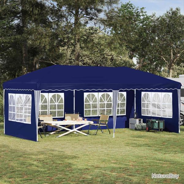 Tente de f�te pop-up 575 x 289 x 245 cm Bleu