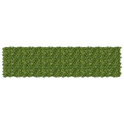 &Eacute;cran de balcon avec feuilles Vert et jaune 300 x 75 cm