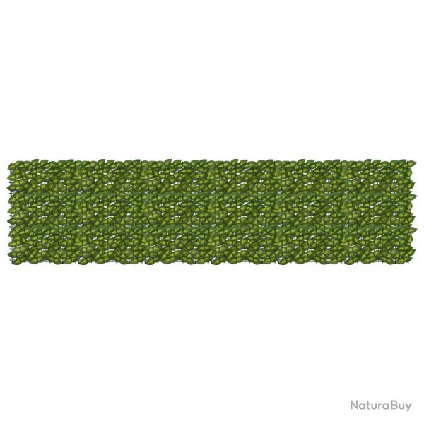 �cran de balcon avec feuilles Vert et jaune 300 x 75 cm
