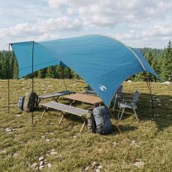 Tarp de camping r&eacute;sistant &agrave; l'eau Bleu 695 x 580 x 200 cm