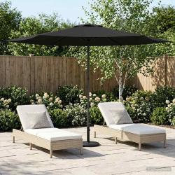 Parasol de jardin 300 x 300 cm Polyester Rectangulaire