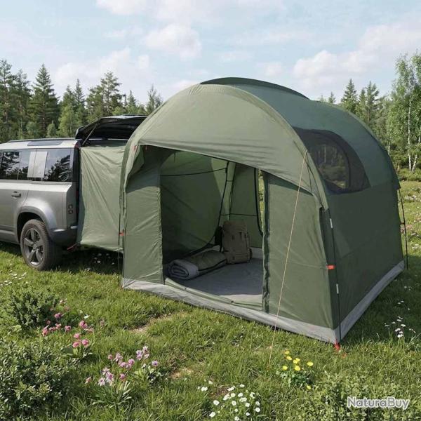 Tente de queue avec auvent r�sistant � l'eau Vert arm�e