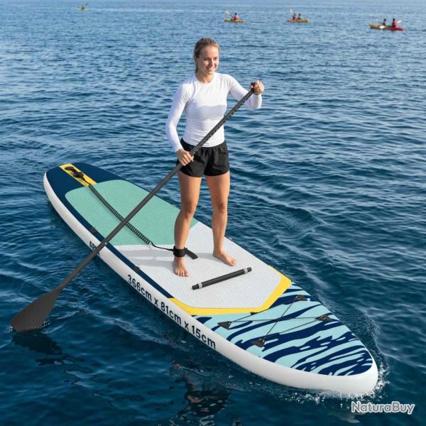 Planche de SUP avec si�ge 2-en-1 APEX 366 x 81 x 15 cm Bleu