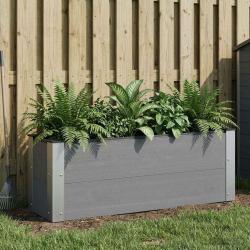 Jardini&egrave;re sur&eacute;lev&eacute;e Gris 100 x 30 x 36 cm