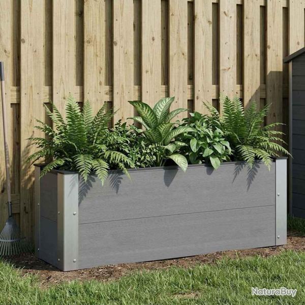 Jardini�re sur�lev�e Gris 100 x 30 x 36 cm