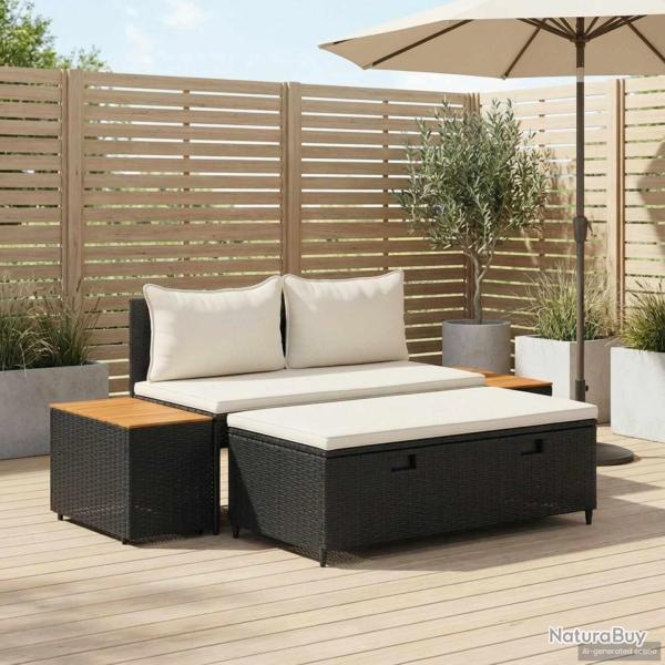 Ensemble de canap�s d'ext�rieur 4 -Seater 4 pcs 55 x 30 x 39 cm