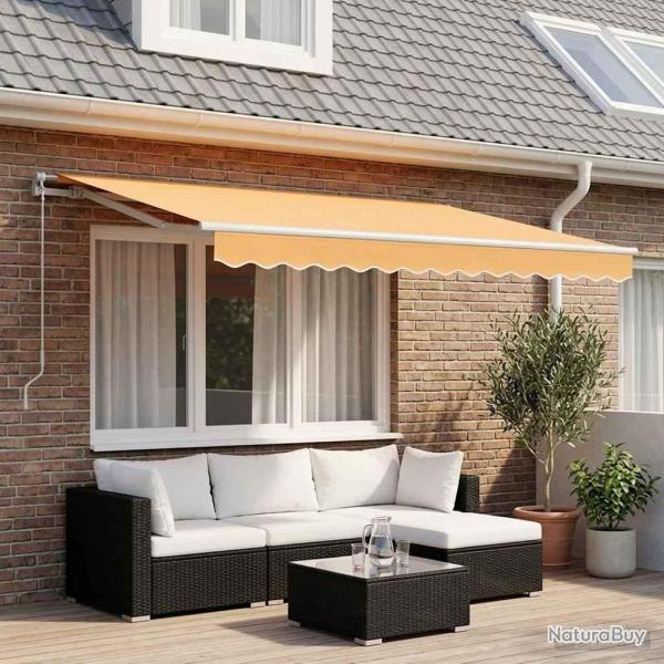 Auvent r�tractable Sable 3 x 2,5 m Polyester et Aluminium