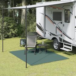 Tapis de tente vert 2,5x2 m