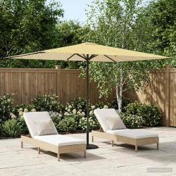 Parasol de jardin 200 x 300 cm Polyester Rectangulaire