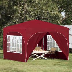 Tente de f&ecirc;te pop-up 290 x 290 x 245 cm Bordeaux