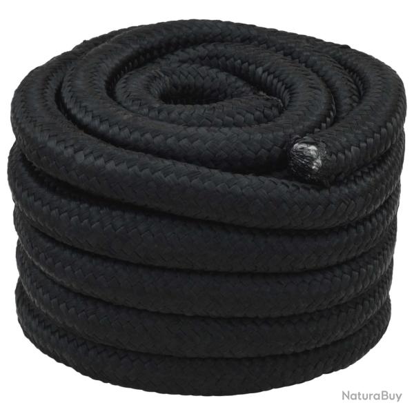Corde de bateau 10 m 4 Noir PP