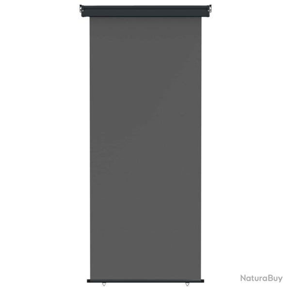 Store lat�ral de balcon 60 x 250 cm 100% polyester fer acier