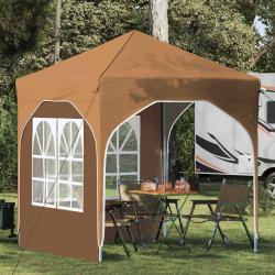 Tente de f&ecirc;te pop-up 192 x 192 x 245 cm Beige