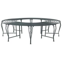Banc d'Arbre 8-Nombre de places &Oslash; 160 x 44 cm Acier