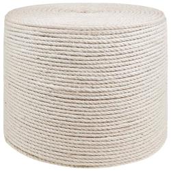 Fil en jute 10 pcs 2 Blanc Jute 100% Tossa