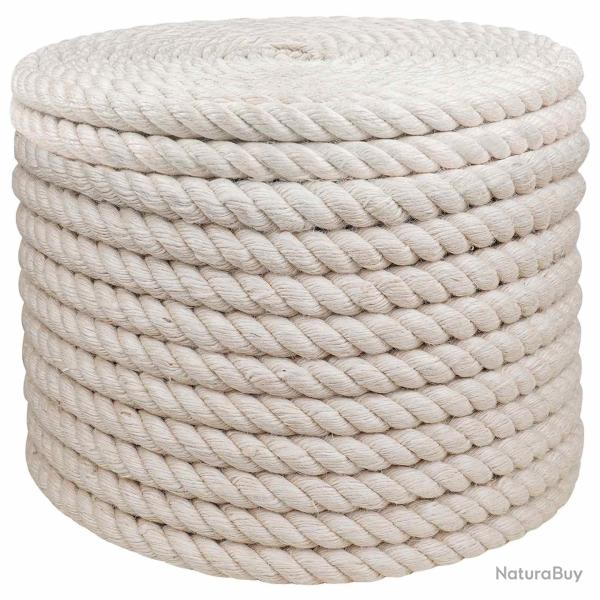 Corde en Jute 16 Blanc Jute 100% Tossa