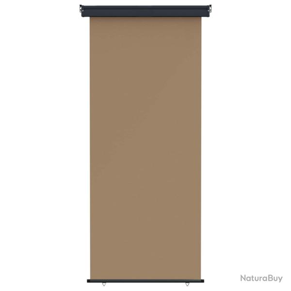 Store lat�ral de balcon 60 x 250 cm 100% polyester fer acier