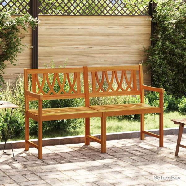 Banc ext�rieur Naturel 150 x 55,5 x 90 cm Bois d'Acacia Massif
