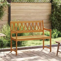 Banc ext&eacute;rieur Naturel 110 x 55,5 x 90 cm Bois d'Acacia Massif