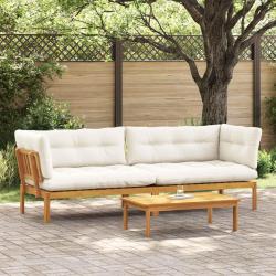 Unit&eacute; du canap&eacute; en palette de jardin 2 Pi&egrave;ce