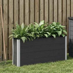Jardini&egrave;re sur&eacute;lev&eacute;e Noir 150 x 30 x 72 cm