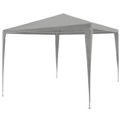 Tente de f&ecirc;te Gris clair 300 x 300 x 255 cm PE et acier
