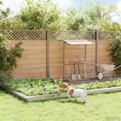 Cl&ocirc;ture de jardin avec piquets 12 pcs 95 x 50 cm Mesh Argent&eacute;