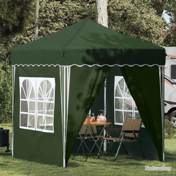 Tente de f�te pop-up 195 x 195 x 245 cm Vert Tissu Oxford