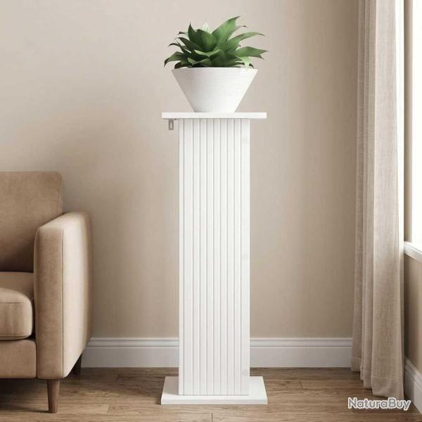 Support de Plante Blanc 30,5 x 30 x 80,5 cm Bois d'ing�nierie