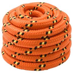 Corde de bateau 25 m 3 Orange PP