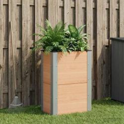 Jardini&egrave;re sur&eacute;lev&eacute;e Marron 50 x 30 x 72 cm