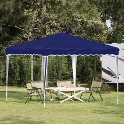 Tente de f&ecirc;te pop-up 288 x 288 x 245 cm Bleu Tissu Oxford