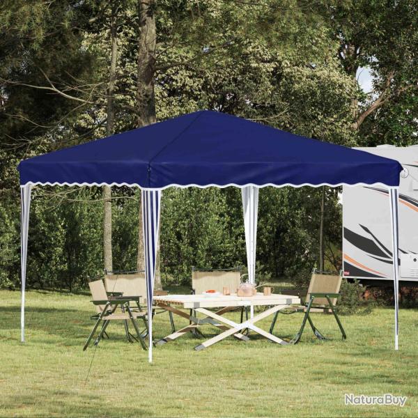 Tente de f�te pop-up 288 x 288 x 245 cm Bleu Tissu Oxford