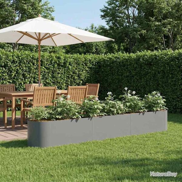 Jardin sur�lev� Anthracite 280 x 40 x 40 cm