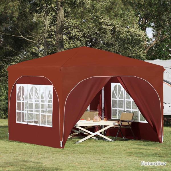 Tente de f�te pop-up 290 x 290 x 245 cm Terre cuite