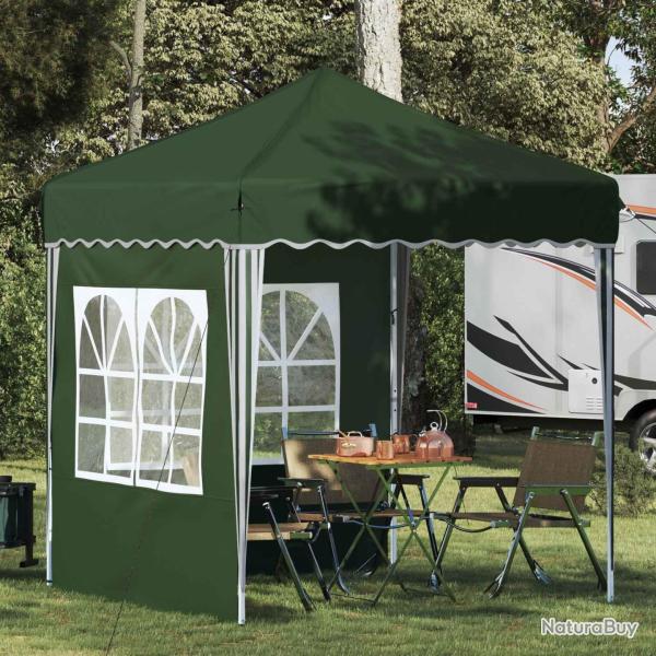 Tente de f�te pop-up 195 x 195 x 245 cm Vert Tissu Oxford