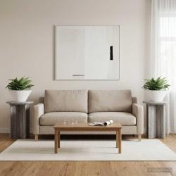 Support de Plante 2 pcs Sonoma gris &Oslash;29,5 x 40 cm
