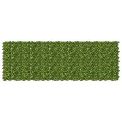 &Eacute;cran de balcon avec feuilles Vert et jaune 300 x 100 cm