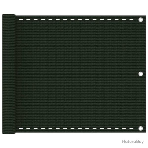 �cran de balcon Vert fonc� 75x300 cm PEHD