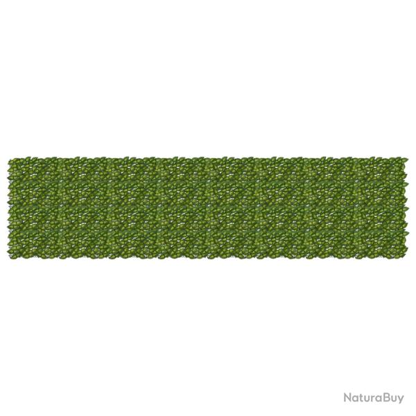 �cran de balcon avec feuilles Vert et jaune 400 x 100 cm