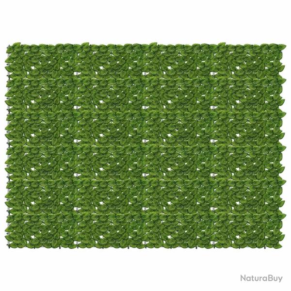 �cran de balcon avec feuilles Vert et jaune 200 x 150 cm