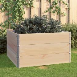 Jardini&egrave;res sur&eacute;lev&eacute;es 3 pcs 100x100 cm Bois de pin solide