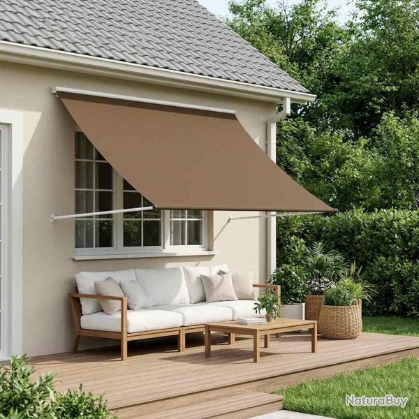 Auvent Taupe 350 x 150 cm