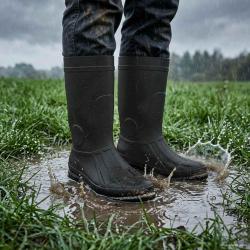 Bottes de Pluie PVC Taille 41 Noir