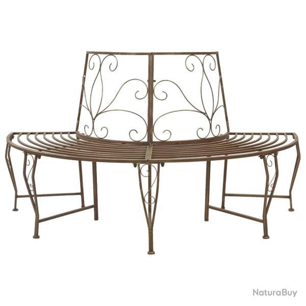 Banc d'Arbre 4-Nombre de places 160 x 80 x 89 cm Acier