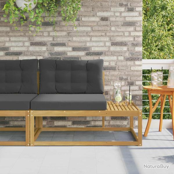 Canap� d'ext�rieur en bout Blanc 115 x 83 x 73 cm Polyester