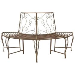 Banc d'Arbre 4-Nombre de places 160 x 80 x 89 cm Acier